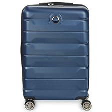 DELSEY PARIS Keményfedeles bőröndök AIR ARMOUR EXTENSIBLE 4DR 68CM Kék Egy méret kézitáska és bőrönd