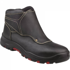 Delta Bakancs Cobra4 S3 HRO HI SRC bőr hegesztő PU/gumi nitril talp black 39