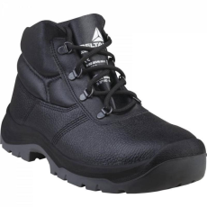 Delta Bakancs Jumper3 S1 SRC acél orrmerevítés krupobőr felsőrész PU talp black 42