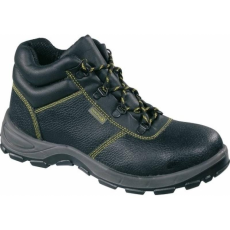 Delta Bakancs Pigmentált kruponbőr kétrétegű PU talp S1P black 45