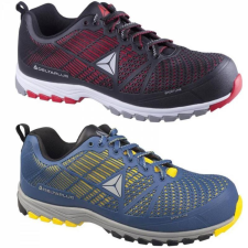 Delta Cipő Delta Sport S1P SRC kompozit orrmerevítő blue/yellow 39 munkavédelmi cipő