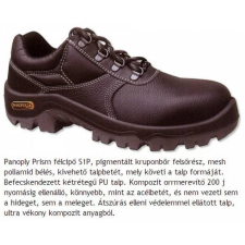 Delta Cipő pigmentált hasíték bőr kétrétegű PU talp kompozit black 41 munkavédelmi cipő