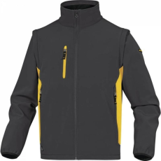 Delta Dzseki Mysen2 softshell hideg elleni cippzárral záródó black/red M