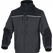 Delta Dzseki Otake esődzseki vízálló varrás kapucni 6 zseb grey/black S munkaruha