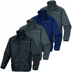 Delta Esőkabát Lite PVC-vel mártott kapucni 5 zseb grey/orange XL