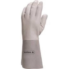 Delta Kesztyű hegesztő színbáránybőr hasíték marhabőr mandzsetta 15cm grey 10 védőkesztyű