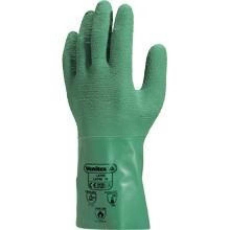 Delta Kesztyű Jersey alapra mártott pamut/latex green 8,5