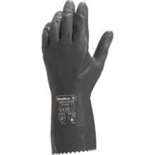 Delta Kesztyű neopren/latex pamut bolyhozással 30cm black 10,5 védőkesztyű