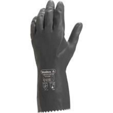 Delta Kesztyű neopren/latex pamut bolyhozással 30cm black 7,5