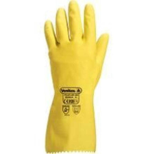 Delta Kesztyű Picaflor latex pamut bolyhozással 30cm yellow 9,5 védőkesztyű