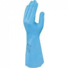 Delta Kesztyű vékony nitril 33cm blue 09 védőkesztyű