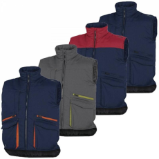 Delta Mellény hideg elleni sokzsebes hátul két oldalt gumírozott navy/red XXL