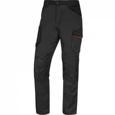Delta Nadrág derekas Mach2 7 zseb (63%poliészter 34%pamut 3%elasztán) grey/orange M