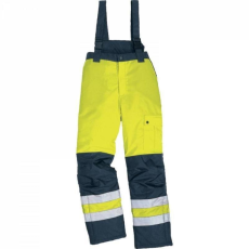 Delta Nadrág kantáros 3M Scotchlite PU PVC (100%polieszter) FLUO yellow/navy L