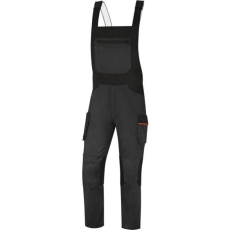 Delta Nadrág kertész Mach2 (63%polieszter 34%pamut 3%elasztán) grey/orange 5XL