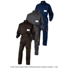 Delta Overál Panostyle (65%polieszter 35%pamut) navy/orange 3XL munkaruha