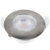 DELUX LED beépíthető spot lámpa nikkel 5W 450Lm 100-240V d=68-75mm 3000K 120fok - deLux DEL1756