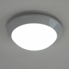 DELUX LED lámpatest, kerek, opál, 360 fokos mikrohullámú mozgásérzékelővel 10W, 900lm, 4000K, 180fok, IP54, 240V, 156xSMD3538 - Nelly deLux DEL1052