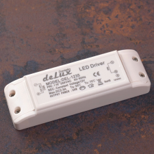 DELUX LED tápegység 30W 12V 2,5A IP20 DEL1235 villanyszerelés