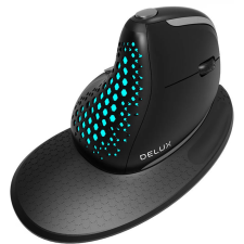 DELUX M618XSU fekete (6938820409953) egér