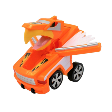 Deluxebase Eagle narancssárga átalakítható robotautó autópálya és játékautó