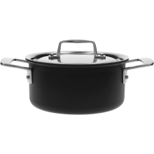 Demeyere BLACK 5 Low pot with lid 2.2 ltr edény