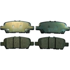 DENCKERMANN fékbetét készlet hátsótengely,akebono fékrendszerű,105,4mm fékbetét