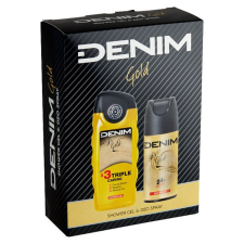 Denim Gold ajándékcsomag (deo spray 150 ml + tusfürdő 250ml) kozmetikai ajándékcsomag