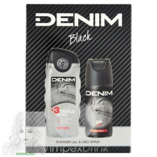  Denim Set Black Deo 150ml + Tusfürdő 250ml kozmetikai ajándékcsomag