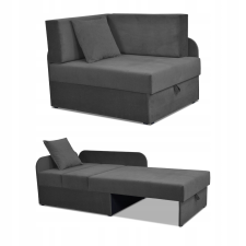  Denis gyerek sarokkanapé, kihúzható konténer, gyerekágy, Kubuś matrac bútor