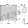 Denso hűtő, motorhűtés DRM46036