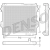 Denso hűtő, motorhűtés DRM50075