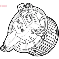 Denso Utastér-ventilátor DEA12007 autóalkatrész