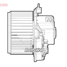 Denso Utastér-ventilátor DENSO DEA09072 autóalkatrész