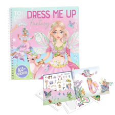 Depesche TOPModel Dress Me Up fantázia matricás könyv kreatív és készségfejlesztő
