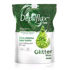  Depilflax Gyanta Gyöngy 1000g Film Glitter Jade Zöld szőrtelenítés