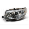 Depo Skoda Superb 2008.11.01-2013.05.25 Fényszóró H7/H3 bal (motorral) DEPO (03N3)