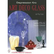  Depression Era Art Deco Glass – Leslie A Piana (Kemény kötésű) idegen nyelvű könyv