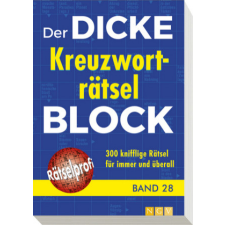  Der dicke Kreuzworträtsel-Block. Bd. 28 idegen nyelvű könyv