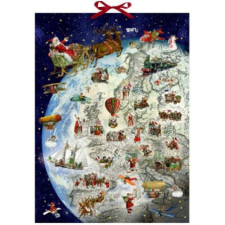 Der Dienstplan des Weihnachtsmanns, Adventskalender – Barbara Behr naptár, kalendárium