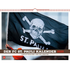 Der FC St. Pauli Kalender 2025 naptár, kalendárium