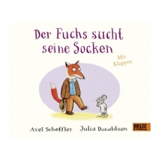  Der Fuchs sucht seine Socken – Axel Scheffler,Julia Donaldson,Anu Stohner idegen nyelvű könyv