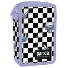 DERFORM BackUp kockás 3 emeletes tolltartó felszerelt - Purple Bat tolltartó