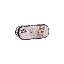 DERFORM Best Friends ovális tolltartó - Cute (P1ABF10) tolltartó