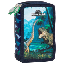 DERFORM Dinoszauruszos 3 emeletes tolltartó felszerelt - Lakeside tolltartó