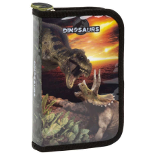DERFORM Dinoszauruszos kihajtható tolltartó felszerelt - Battle tolltartó