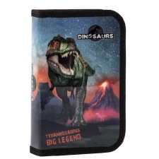 DERFORM Dinoszauruszos kihajtható tolltartó felszerelt – Big T-Rex tolltartó