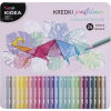 DERFORM Kidea 24 Színű Színes Ceruza Fém Dobozban - Pasztell KPTMP24KA (395994)
