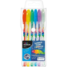 DERFORM Kidea 6 db-os Csillámos Zselés Toll (WIKR-1007713) toll