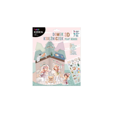 DERFORM Kidea Kreatív 3D-s házikó - Hercegnők (KDOKKA) kreatív és készségfejlesztő